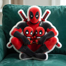 Load image into Gallery viewer, "Funny Daddy Pillow - A Unique Gift for Dad &amp; Grandpa - Personalized Just for Him" Pillow PopCulturePrints
