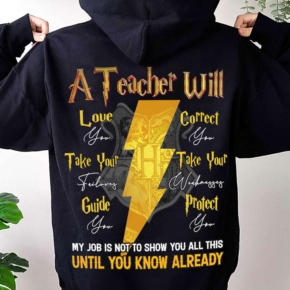 Personalized Harry Potter Themed Teacher T-shirt