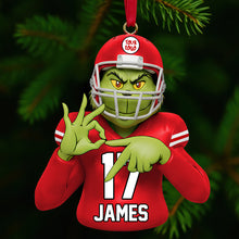 Load image into Gallery viewer, “Score Big This Christmas!” - Funny Sport Lover Ornament - Personalized Gift for Sports Enthusiasts Ornament PopCulturePrints
