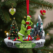 Load image into Gallery viewer, “I Adore You and Love Every Part of You” - Nasty Couple Ornament - Personalized Christmas Gift for Couples, Friends, and Family
