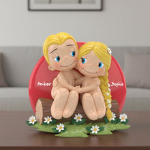 Load image into Gallery viewer, Naughty Couple Acrylic Light Box - Personalized Gift for Couples Who Cherish Playful Moments Light Box PopCulturePrints
