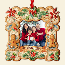 Load image into Gallery viewer, Personalized Family Christmas Ornament - Custom Photo Gift
