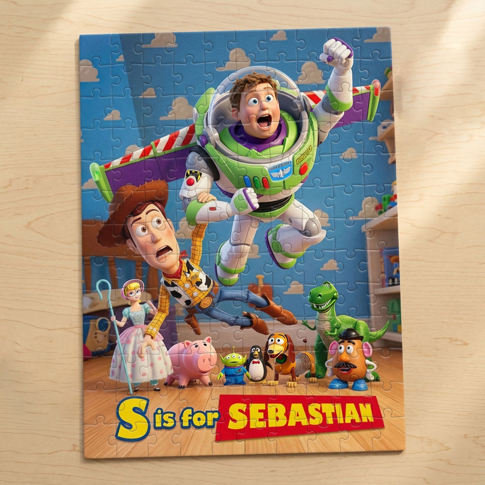 E is for Ethan - Custom Photo Jigsaw Puzzle for Kids