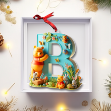 Load image into Gallery viewer, Personalized Movie-Themed Christmas Ornament - Custom Letter Design Ornament PopCulturePrints
