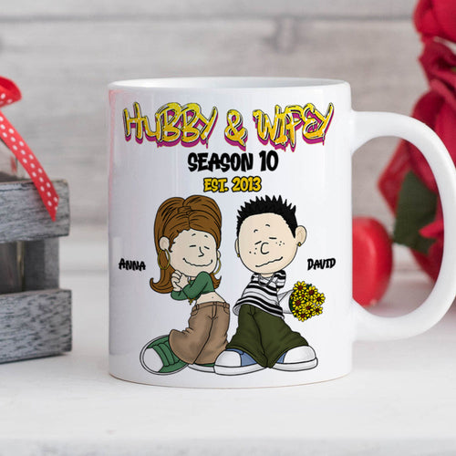 Personalized Pop Culture Couple Blanket – Together Since 2024 Coffee Mug PopCulturePrints