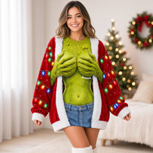 Load image into Gallery viewer, Merry Mischief: Unleash Your Holiday Spirit - Funny Sweatshirt, Personalized Gift for Her
