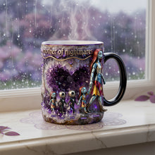 Load image into Gallery viewer, “Embrace the Night with Magic!” - Mother Of Midnight Magic Ceramic Coffee Mug - Personalized Gift for Mom, Grandma, and More Coffee Mug PopCulturePrints
