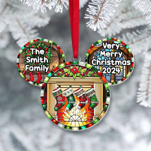 Load image into Gallery viewer, Personalized Family Christmas Ornament - Acrylic Keepsake Ornament PopCulturePrints

