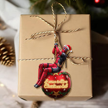 Load image into Gallery viewer, &quot;I came in like a Christmas ball&quot; - Funny Wrecking Ball Ornament - Personalized Gift for Everyone Ornament PopCulturePrints

