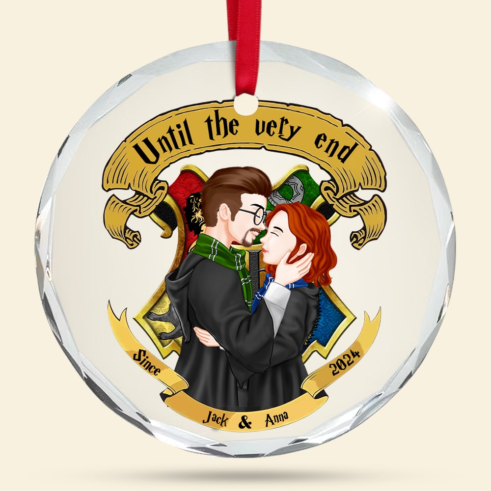 Personalized Magical Christmas Ornament for Couples