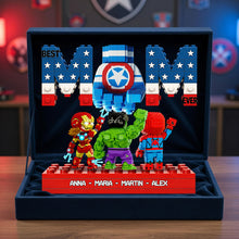 Load image into Gallery viewer, Best Fistbump Ever - Personalized Acrylic Plaque for Mom and Grandma Shaped Plaques PopCulturePrints
