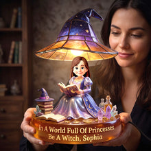 Load image into Gallery viewer, Be A Witch Acrylic Light Box - Personalized Gift for Your Favorite Witch Light Box PopCulturePrints
