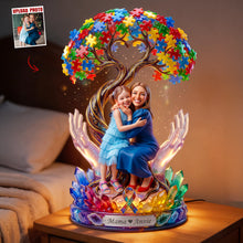 Load image into Gallery viewer, "Embrace the Love" - Personalized Light Box - Custom Gift for Pet Owners Light Box PopCulturePrints
