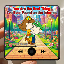 Load image into Gallery viewer, Personalized Music Fridge Magnet for Couples - Best Thing I’ve Ever Found Fridge Magnet PopCulturePrints
