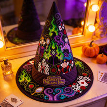 Load image into Gallery viewer, "Unleash Your Inner Sorceress with Our Dark Enchantress Quilted Witch Hat" - Personalized Halloween Gift for Everyone
