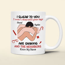 Load image into Gallery viewer, Personalized Couple Mug - I Swear To You Coffee Mug PopCulturePrints
