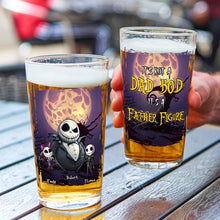 Load image into Gallery viewer, Personalized Father Figure Beer Glass - Pop Culture Gift for Dad Beer Glasses PopCulturePrints
