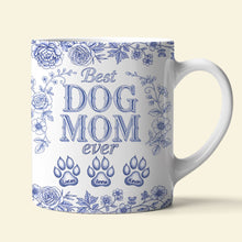 Load image into Gallery viewer, Best Dog Mom Ever - Personalized Coffee Mug for Dog Lovers Coffee Mug PopCulturePrints
