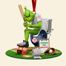 Load image into Gallery viewer, “For Those Who Embrace the Rivalry!” - Strong Rival Sports Ornament, Personalized Gift for Sports Fans Ornament PopCulturePrints
