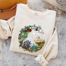 Load image into Gallery viewer, Mystical Studio Ghibli-Themed Printed Sweatshirt
