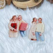 Load image into Gallery viewer, Personalized Friends Photo Ornaments Gift Box Ornament PopCulturePrints
