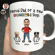 Load image into Gallery viewer, Proud Dog Dad - Custom Personalized Mug for Dog Lovers Mug PopCulturePrints
