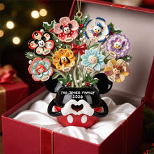 Load image into Gallery viewer, “Together We Bloom” – Personalized Beautiful Family Flower Vase Ornament – A Unique Gift for Families, Friends, and Loved Ones
