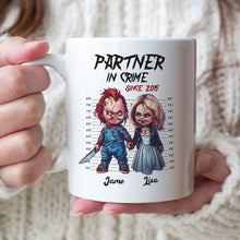 Load image into Gallery viewer, Darkly Romantic Personalized Couple Mugs - Unique Valentine&#39;s Day Gifts Coffee Mug PopCulturePrints
