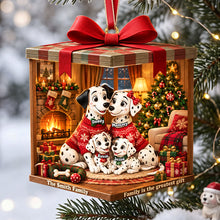 Load image into Gallery viewer, Family is the Greatest Gift - Personalized Acrylic Ornament Ornament PopCulturePrints
