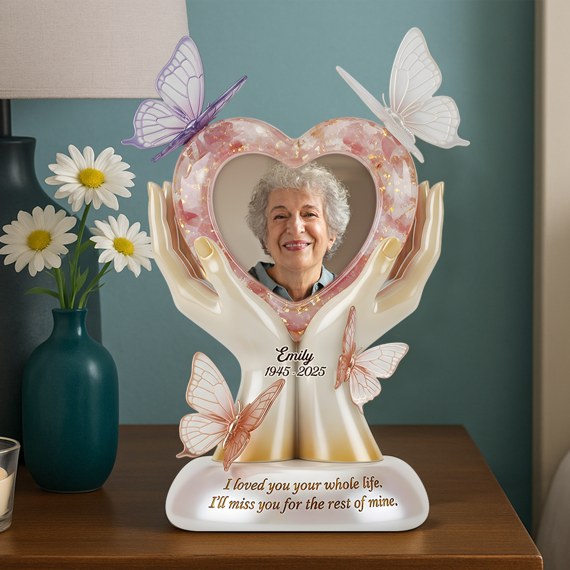 I Loved You Your Whole Life - Personalized Memorial Acrylic Plaque for Loved Ones Shaped Plaques PopCulturePrints