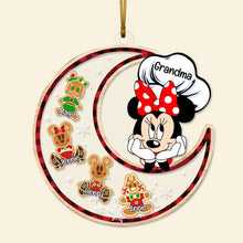 Load image into Gallery viewer, Personalized Christmas Ornament for Grandma - Minnie Mouse Design Ornament PopCulturePrints
