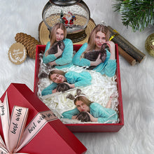 Load image into Gallery viewer, Personalized Rabbit Lover Photo Ornament Ornament PopCulturePrints
