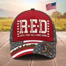 Load image into Gallery viewer, Remember Everyone Deployed Classic Cap - Personalized Gift for Veterans and Their Families Caps PopCulturePrints

