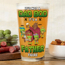 Load image into Gallery viewer, Personalized &#39;Father Figure&#39; Beer Glass for Dad Beer Glasses PopCulturePrints
