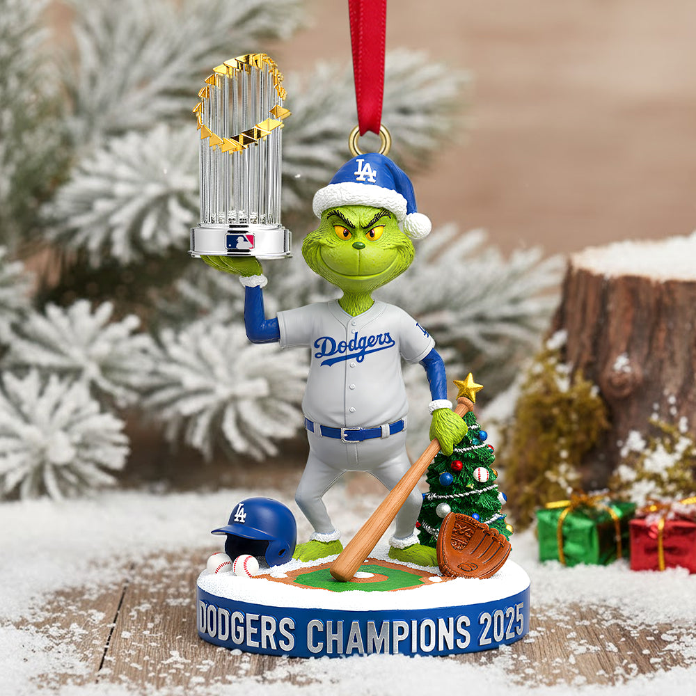 Celebrate the Champions! Personalized 2025 Christmas Ornament for Sports Lovers Ornament PopCulturePrints