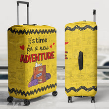 Load image into Gallery viewer, Personalized Travel-Themed Luggage Covers - Peanuts Comic Style
