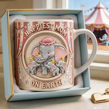 Load image into Gallery viewer, Happiest Mom On Earth Coffee Mug - Personalized Gifts for Mom, Grandma &amp; More Coffee Mug PopCulturePrints
