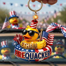 Load image into Gallery viewer, "Celebrate Freedom with Every Jingle!" - Personalized Keychain for Patriots - 4th of July Gift for Friends, Family, and Loved Ones
