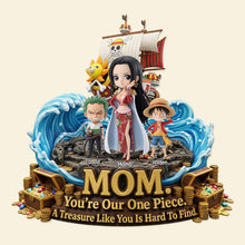 Load image into Gallery viewer, Mom, You're Our One Piece - Personalized Sea Adventure Acrylic Plaque | Gift for Mom, Grandma &amp; Loved Ones Shaped Plaques PopCulturePrints
