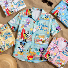 Load image into Gallery viewer, Embrace the Summer Vibes - Cute Fun Summer Vacation Matching Hawaiian Shirt - Personalized Gifts for Family &amp; Friends

