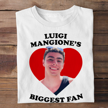 Load image into Gallery viewer, Biggest Fan Heart Shirt
