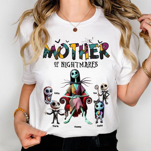 “Mother of Nightmares” - Personalized Gift For Mom T-Shirt Shirts PopCulturePrints