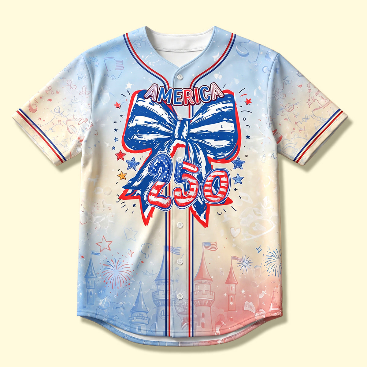 Celebrate Freedom in Style - Personalized Independence Day Family Baseball Jersey - Gifts for Patriots and Loved Ones