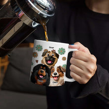Load image into Gallery viewer, Dogs Make Everything Better - Personalized 3D Inflated Effect Mug for Dog Lovers Mug PopCulturePrints
