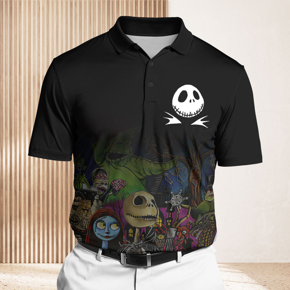 Partner in Crime Personalized Dad Polo - Fun Pop Culture Design Polo Shirts PopCulturePrints