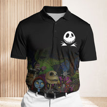 Load image into Gallery viewer, Partner in Crime Personalized Dad Polo - Fun Pop Culture Design Polo Shirts PopCulturePrints
