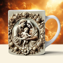 Load image into Gallery viewer, Divine Family Edge To Edge Mug - Perfect Gift for Jesus Lovers Coffee Mug PopCulturePrints
