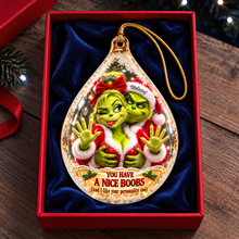 Load image into Gallery viewer, Furry Mischief Couples Acrylic Ornament - Personalized Christmas Gifts For Couples 07ohqn141026 Ornament PopCulturePrints
