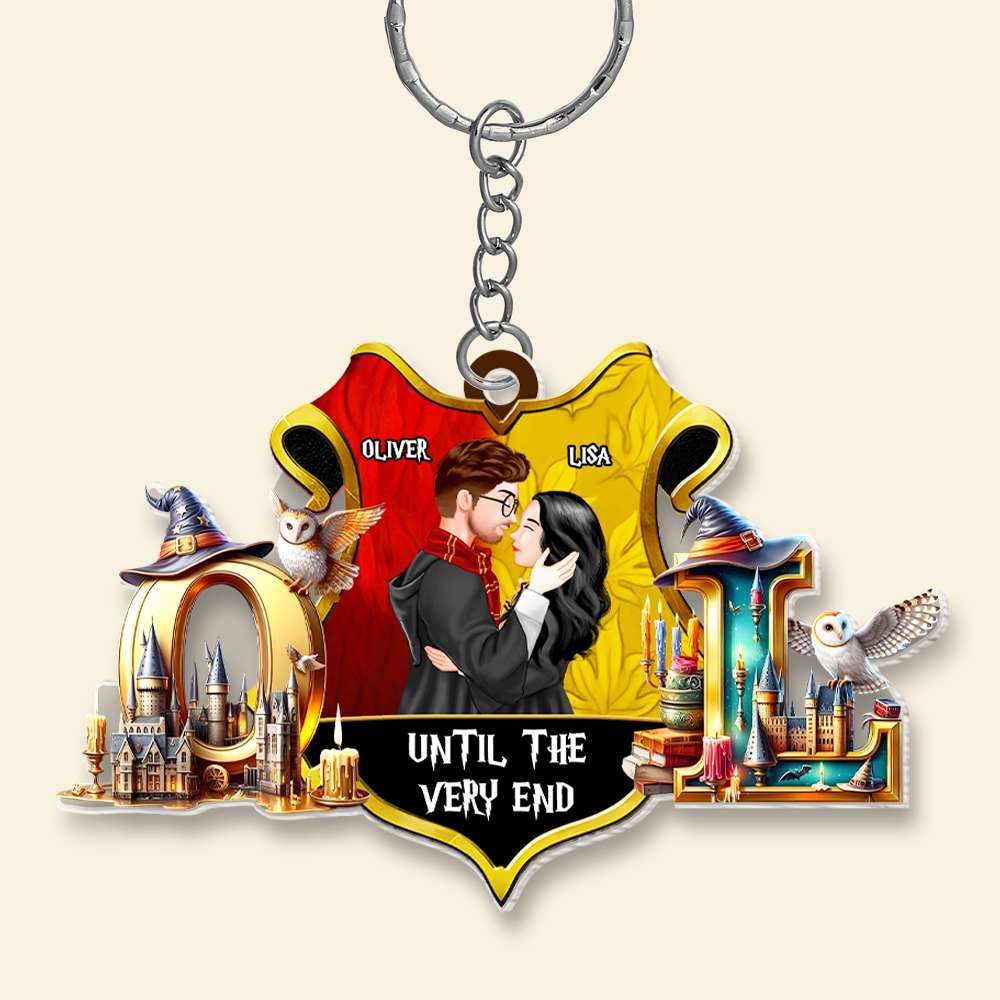 Magical Couple Personalized Acrylic Keychain