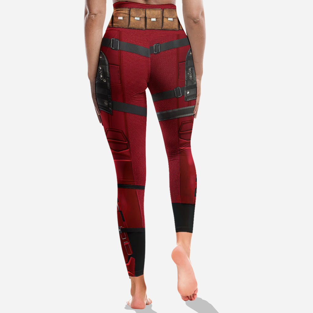 Customizable LadyPool Leggings - Personalized Superhero Design